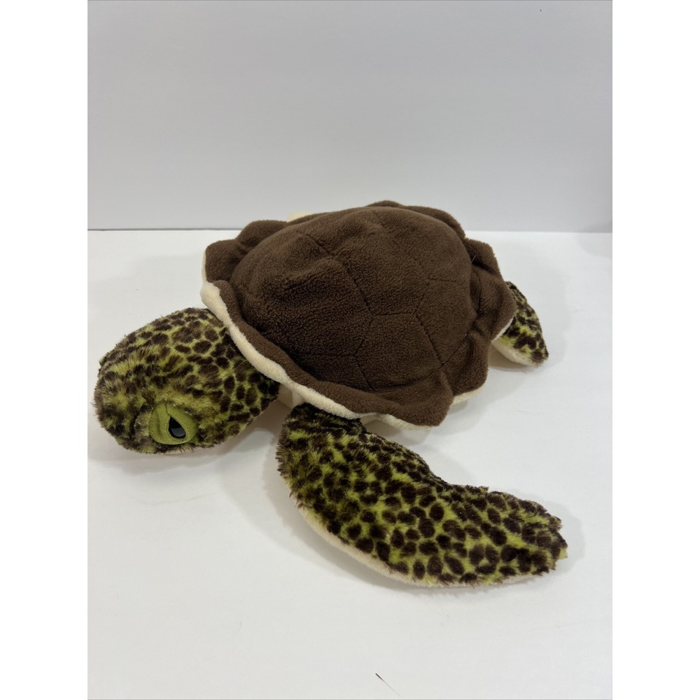 Wild Republic 14" Green Sea Turtle Stuffed Animal Plush‎